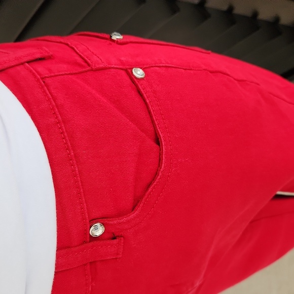 Venus Women's Red Skinny Jeans - Picture 4 of 6